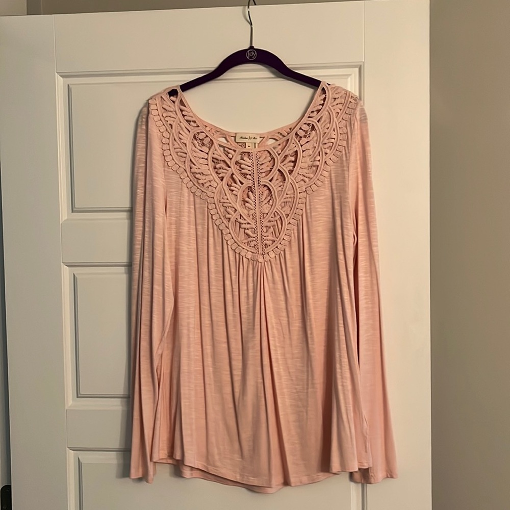 Pink Longsleeve Tshirt